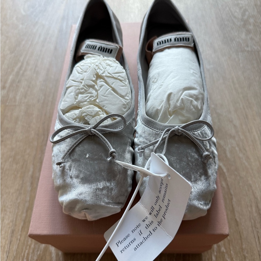 Miu Miu ballerina flats